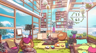 治愈温馨空中房间