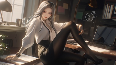 气质如兰花般幽雅，令人心动