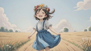 爱笑的女孩