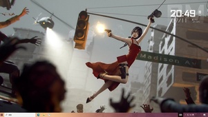 AI绘画美女 生化危机 艾达王