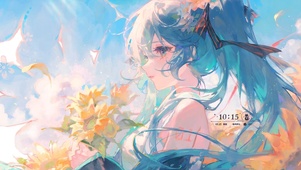 阳光可爱女孩