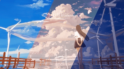 夏日飞鱼-随时间变化