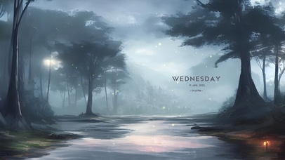 小河流淌