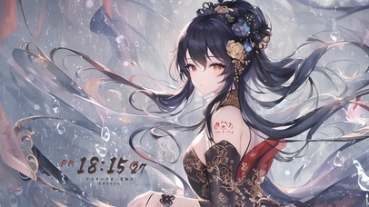 她于山野间幻化