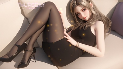 体态优雅,风韵动人