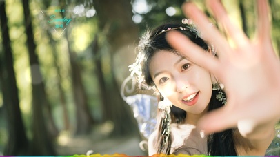 抓拍森林女孩的日常