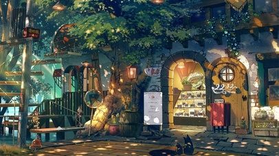 治温馨的猫舍小店