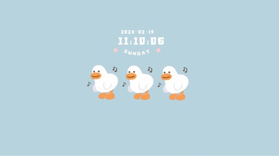 简约小鸭鸭