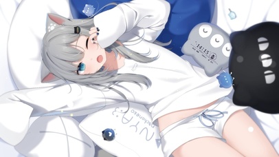 4k可爱猫猫美少女