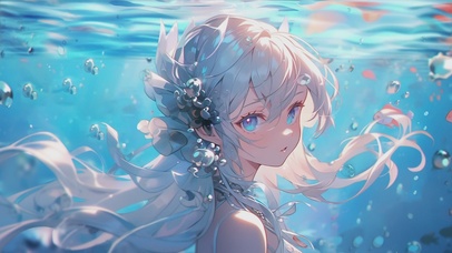 水下女孩