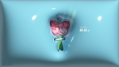 膨胀壁纸 郁金香