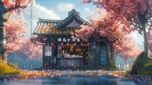 樱花小茶馆