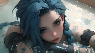 4K清纯浴缸金克斯