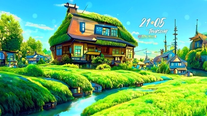 唯美清新治愈乡村小屋