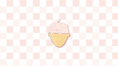可可爱爱雪糕猪