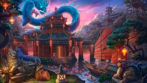 古风神龙秘境