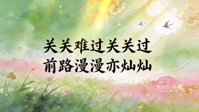 前路漫漫亦灿灿