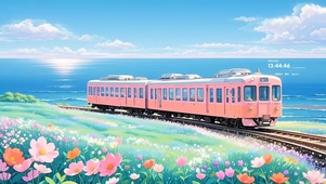 海边的火车