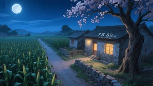 家乡的夜晚