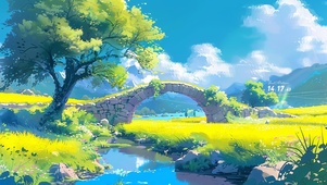 青青草原河流