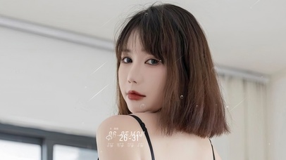 清纯性感短发美女