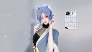 超甜美可爱治愈二次元漫画美少女