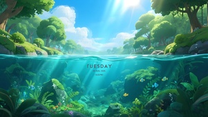 护眼海景壁纸