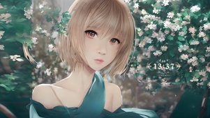 可爱治愈美女