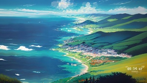 海边城镇