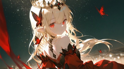 治愈动漫少女日漫萌妹暗黑萝莉