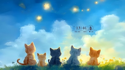 守望星空猫咪