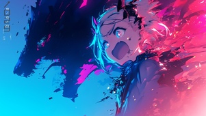 酷酷的火狼与少女