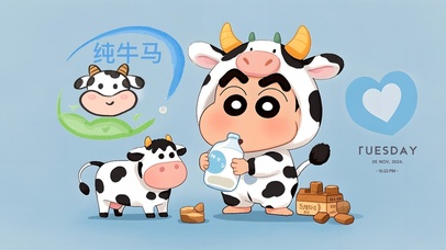 纯牛马-蜡笔小新