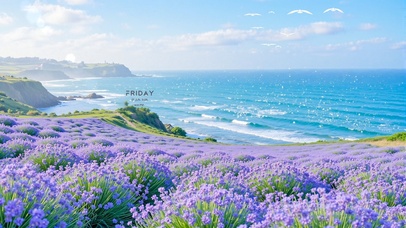 薰衣草海岸