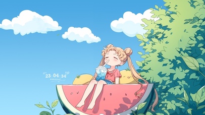 美少女清凉夏日