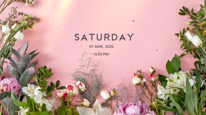 4k简约小清新花草桌面