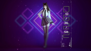 4k可爱少女百褶裙 