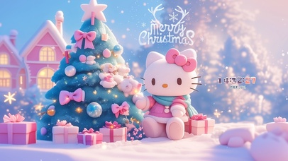 kitty猫邀你过圣诞节