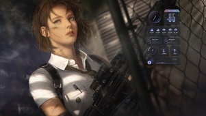 4K帅气美女