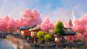 江南桃花古镇