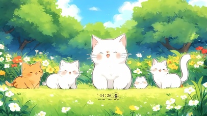 悠闲自在的猫咪