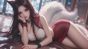 可爱制服阿狸