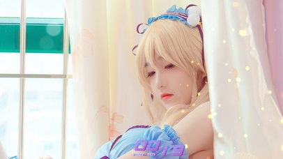 高清真人cos美女老婆