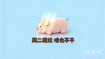 周二的毛绒猪猪