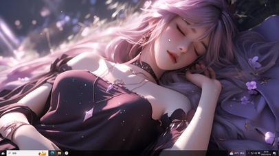 安静熟睡的女话