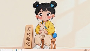 好好睡觉桌面主题