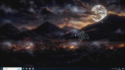 黑金插画-桌面主题