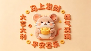 发财大吉福气平安