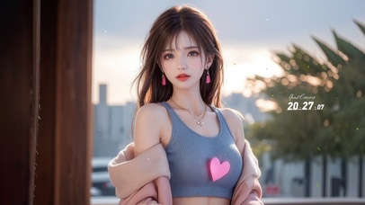 4K纯欲系唯美心动女生