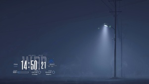 深夜的路灯·极简